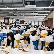 滿滿的幸福感，華逸府-湖南建投交通科研院“智慧食堂”開業(yè)啦